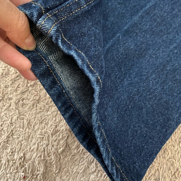 Wrangler 100% Cotton Pants Blue Jeans Size 44/32 - Picture 10 of 16